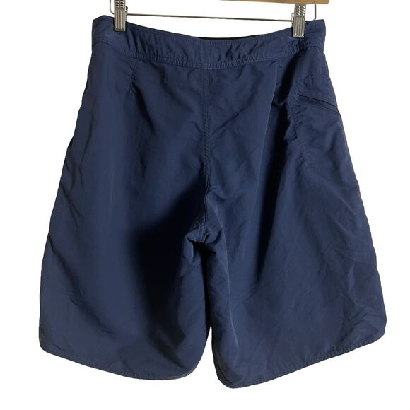 Patagonia Men’s Navy Blue Nylon WaveFarer Swim Board Shorts Size 30 - Picture 5 of 6